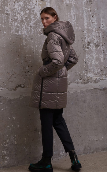 Пуховик 324W Brown Pearl