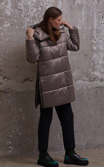 Пуховик 324W Brown Pearl