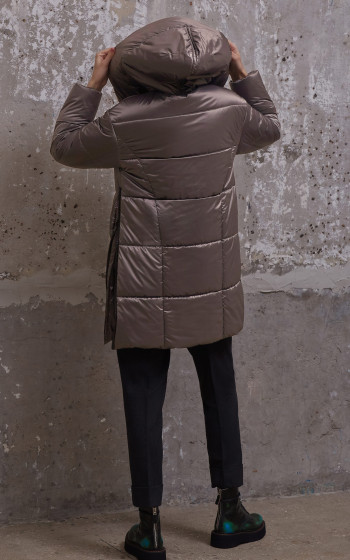 Пуховик 324W Brown Pearl