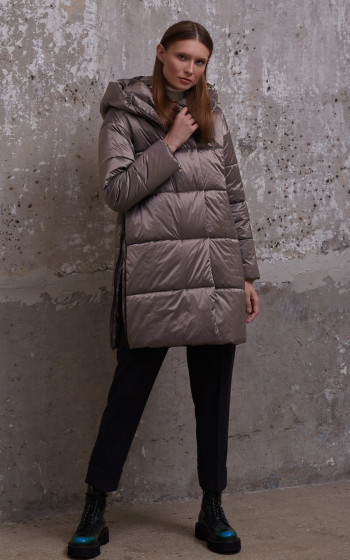 Пуховик 324W Brown Pearl