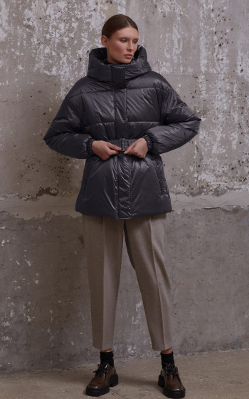 Пуховик 327W Grey Pearl