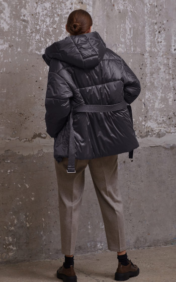Пуховик 327W Grey Pearl