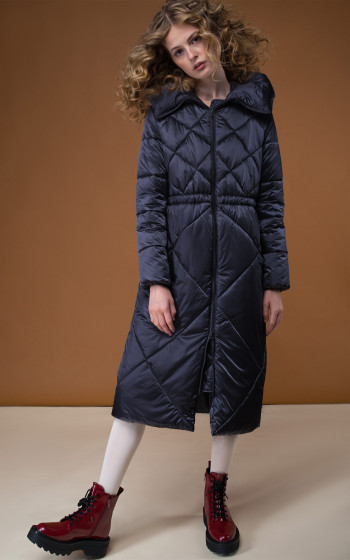 Пуховик 308W Dark Blue