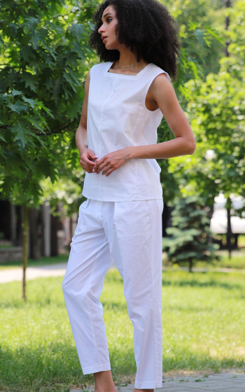 Брюки 1092Sc White