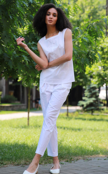 Брюки 1092Sc White