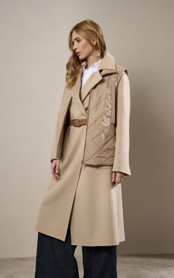 Пальто 8020SHf Sand Shell