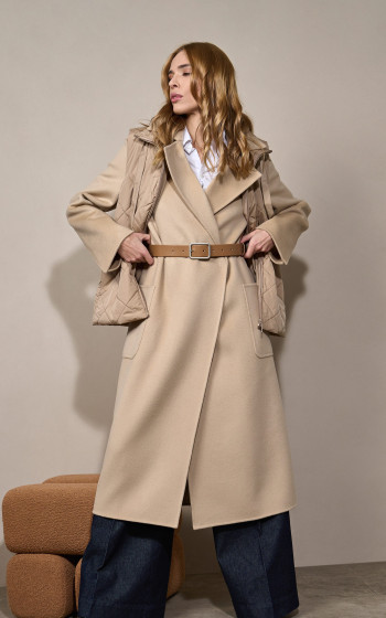Пальто 8020SHf Sand Shell