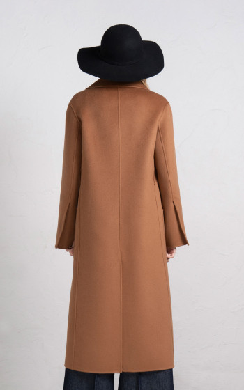Пальто 8020SHf Brown Camel