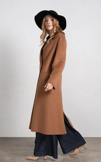 Пальто 8020SHf Brown Camel