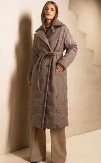 Пуховик 3052WT Warm Taupe