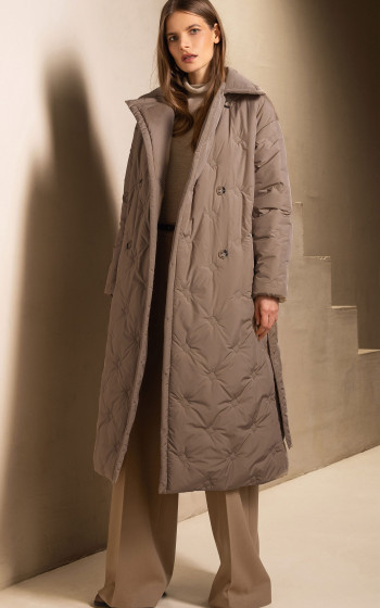 Пуховик 3052WT Warm Taupe