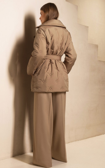 Пуховик 3051WT Sand