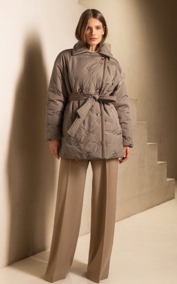 Пуховик 3051WT Warm Taupe