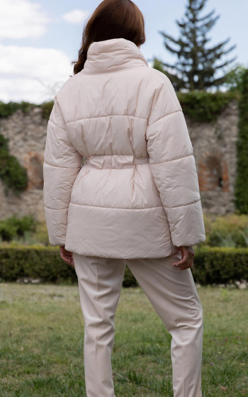Пуховик 409W Cream Pink