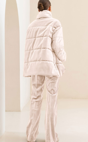 Пуховик 3048Wmv Cream Pink