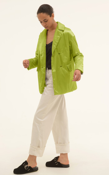 Пуховик 405S Lime