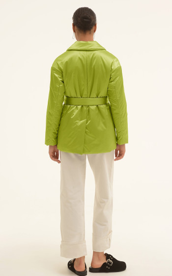 Пуховик 405S Lime