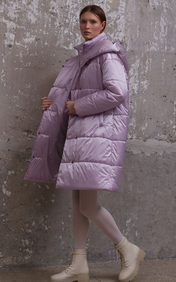 Пуховик 328W Pale Lilac