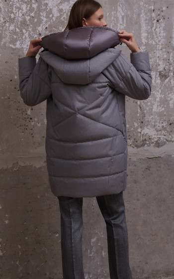 Пуховик 314Wm Grey