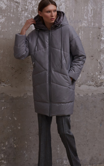 Пуховик 314Wm Grey