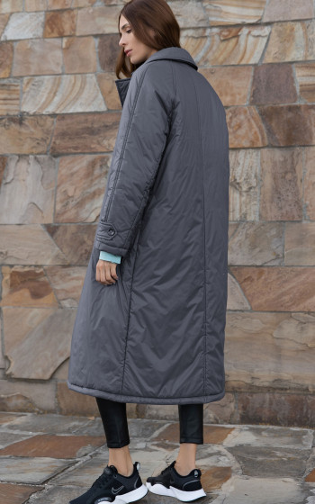 Пуховик 407S Grey Shark