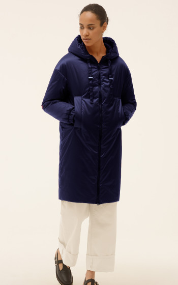 Пуховик 401S Dark Blue