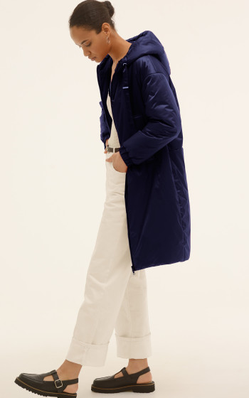 Пуховик 401S Dark Blue