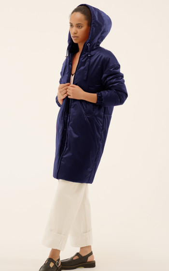 Пуховик 401S Dark Blue