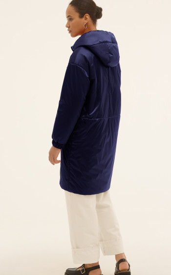 Пуховик 401S Dark Blue