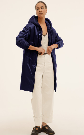 Пуховик 401S Dark Blue