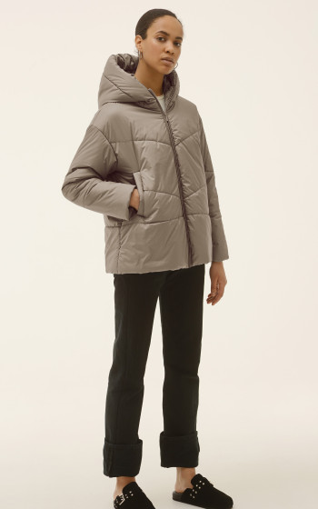 Пуховик 336S Beige