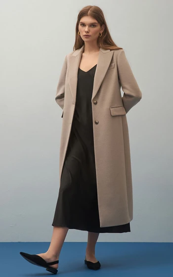 Пальто 9099Sf Warm Grey