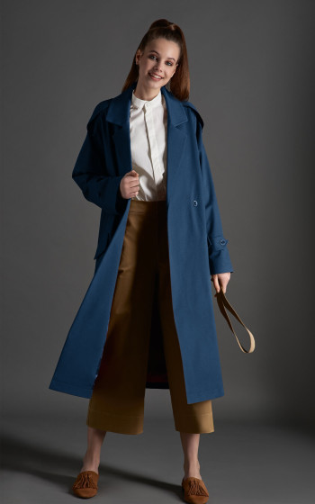 Тренчкот 1194Sc Blue