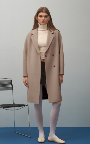 Пальто 8001Sf Warm Grey