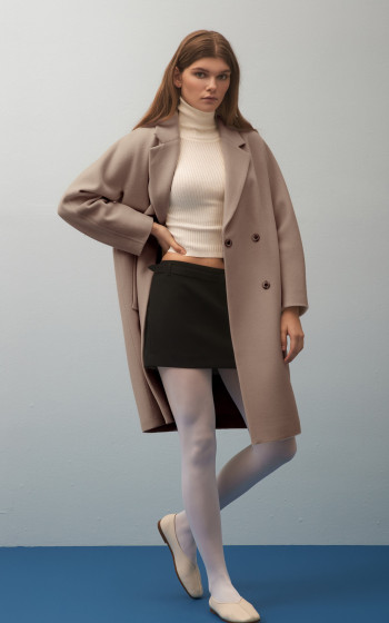 Пальто 8001Sf Warm Grey