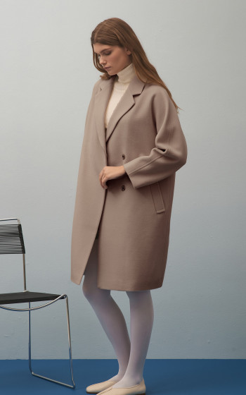 Пальто 8001Sf Warm Grey