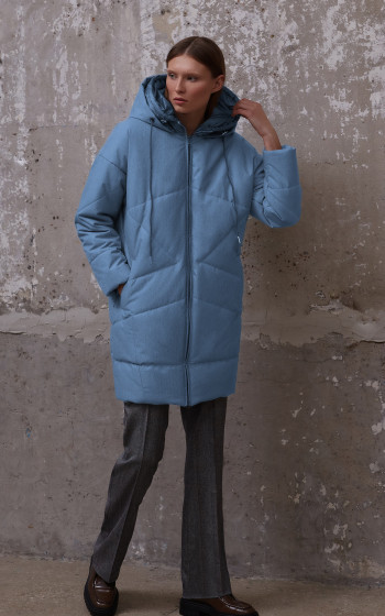 Пуховик 314Wm Blue jeans