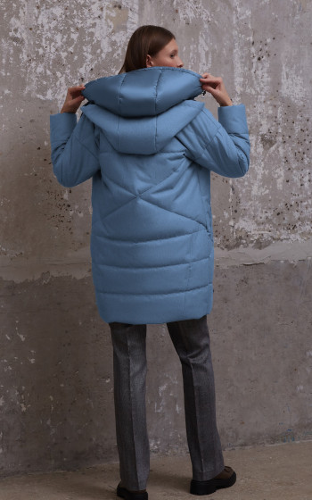 Пуховик 314Wm Blue jeans