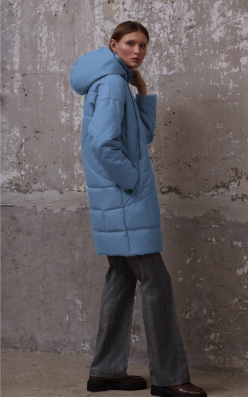 Пуховик 314Wm Blue jeans