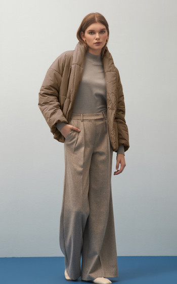 Пуховик 4011S Warm Taupe