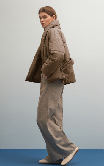 Пуховик 4011S Warm Taupe