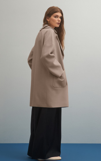 Пальто 9096Sf Warm Grey