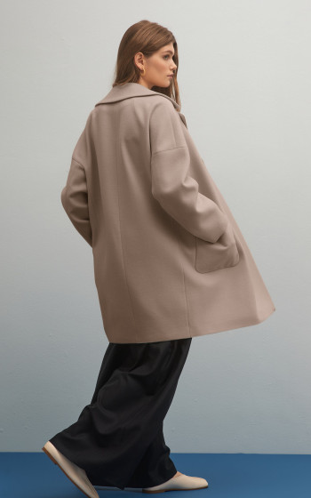Пальто 9096Sf Warm Grey
