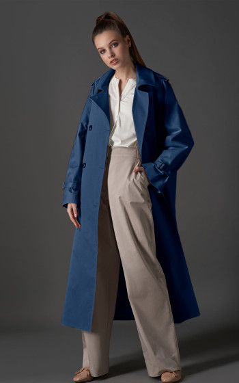 Тренчкот 1196Sc Blue