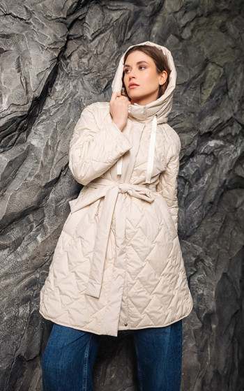 Пуховик 3060S Ivory