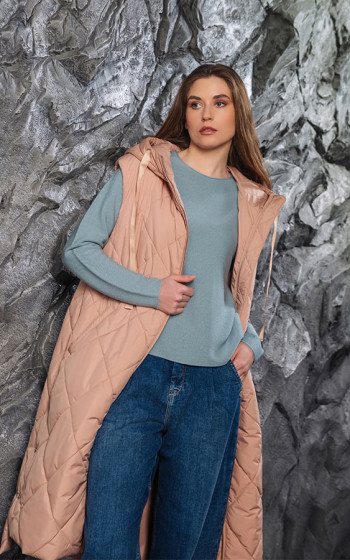 Жилет 3059St Brown Camel