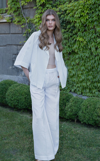 Брюки 1543Hn White