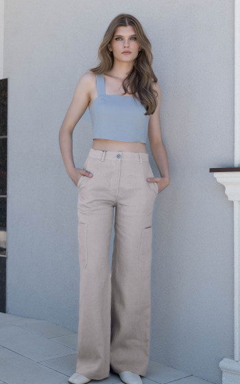 Брюки 1556Ln Sand